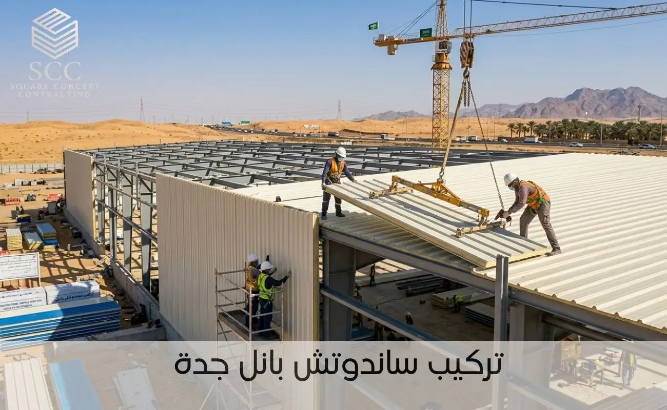 تركيب ساندوتش بانل جدة