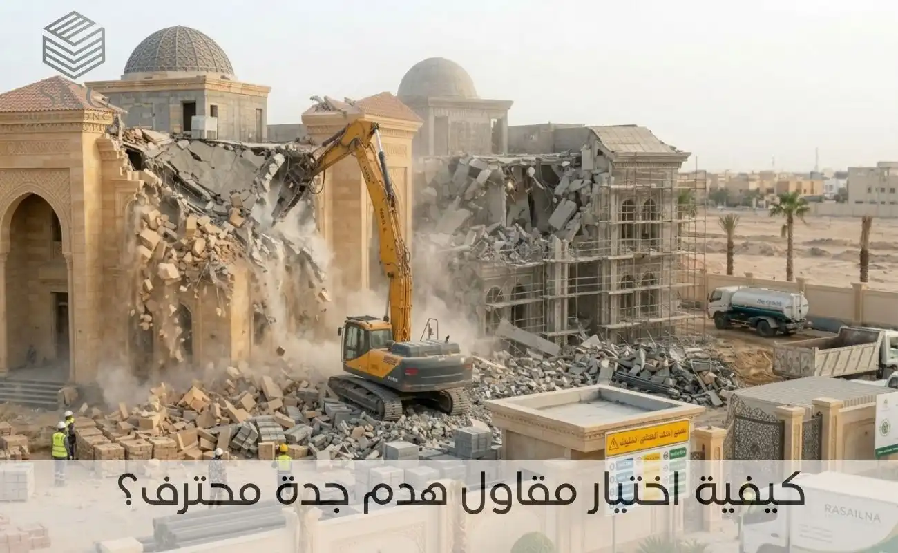 مقاول هدم جدة