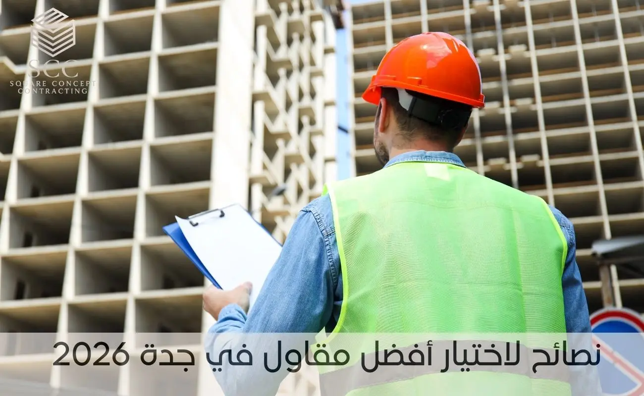 نصائح لاختيار أفضل مقاول في جدة 2026