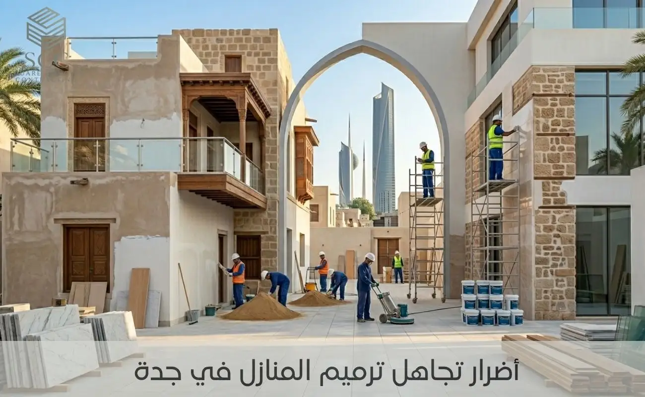 أضرار تجاهل ترميم المنازل في جدة