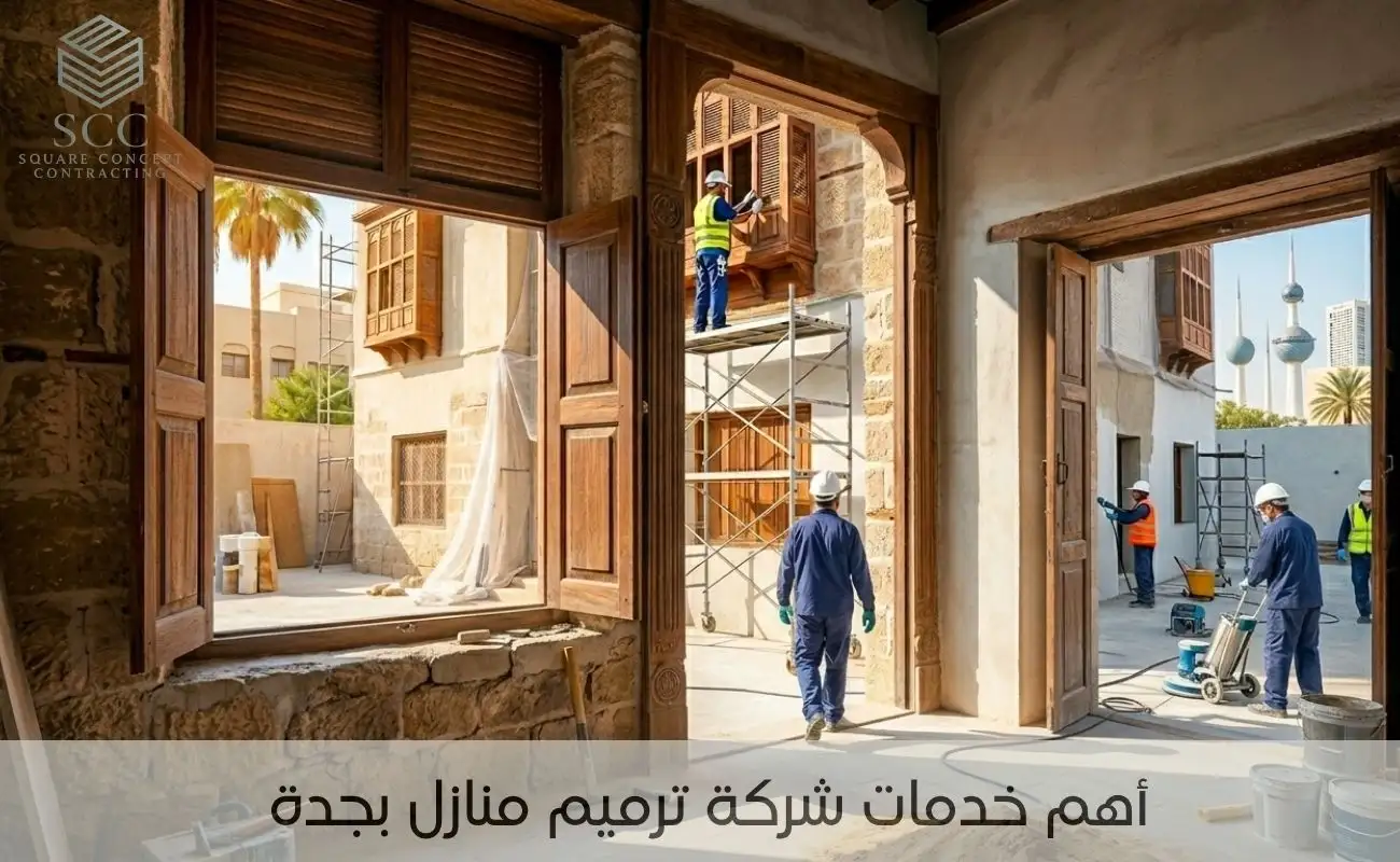 أهم خدمات شركة ترميم منازل بجدة