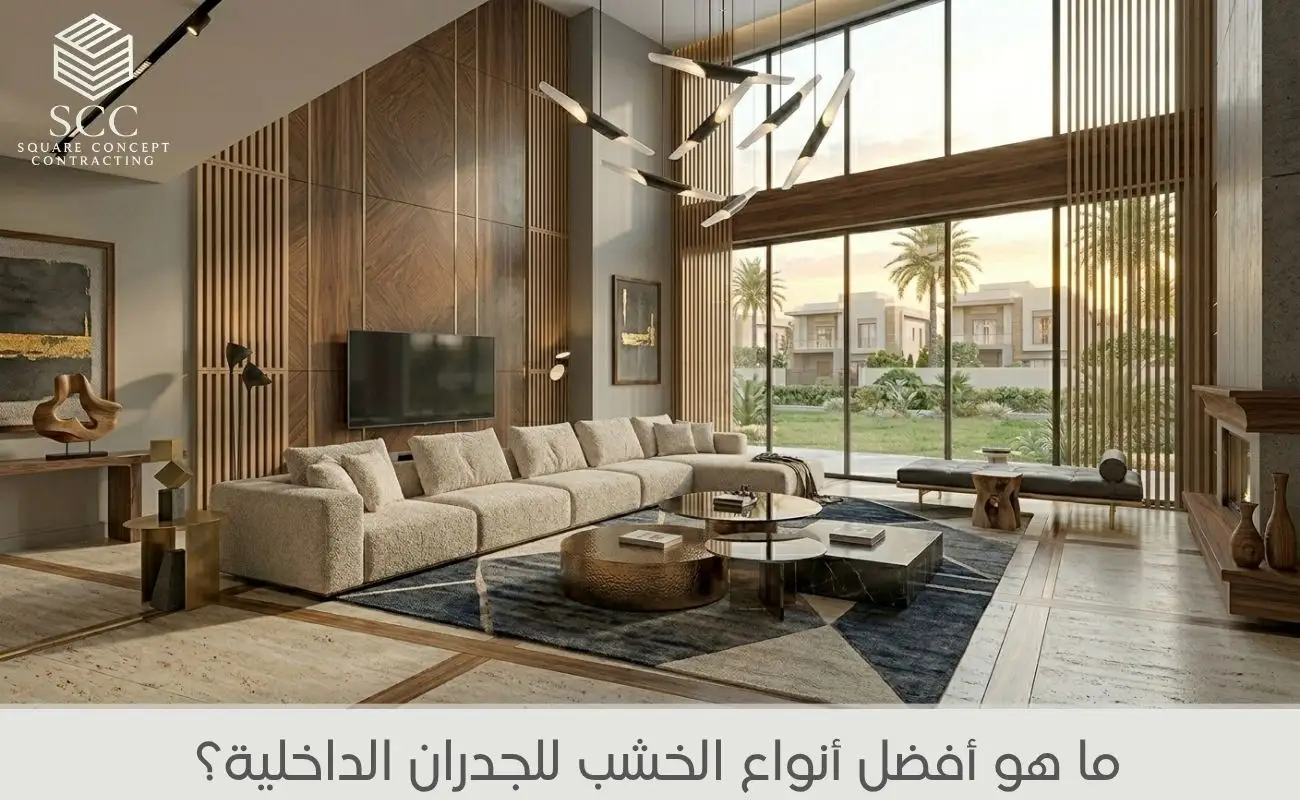 أفضل أنواع الخشب للجدران الداخلية