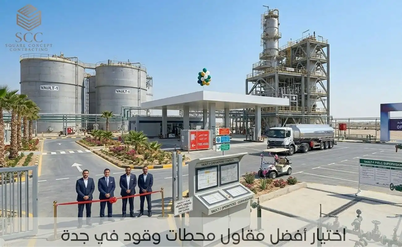 اختيار أفضل مقاول محطات وقود في جدة