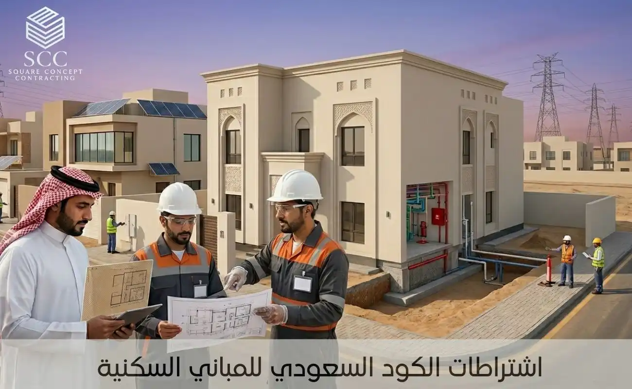 اشتراطات الكود السعودي للمباني السكنية