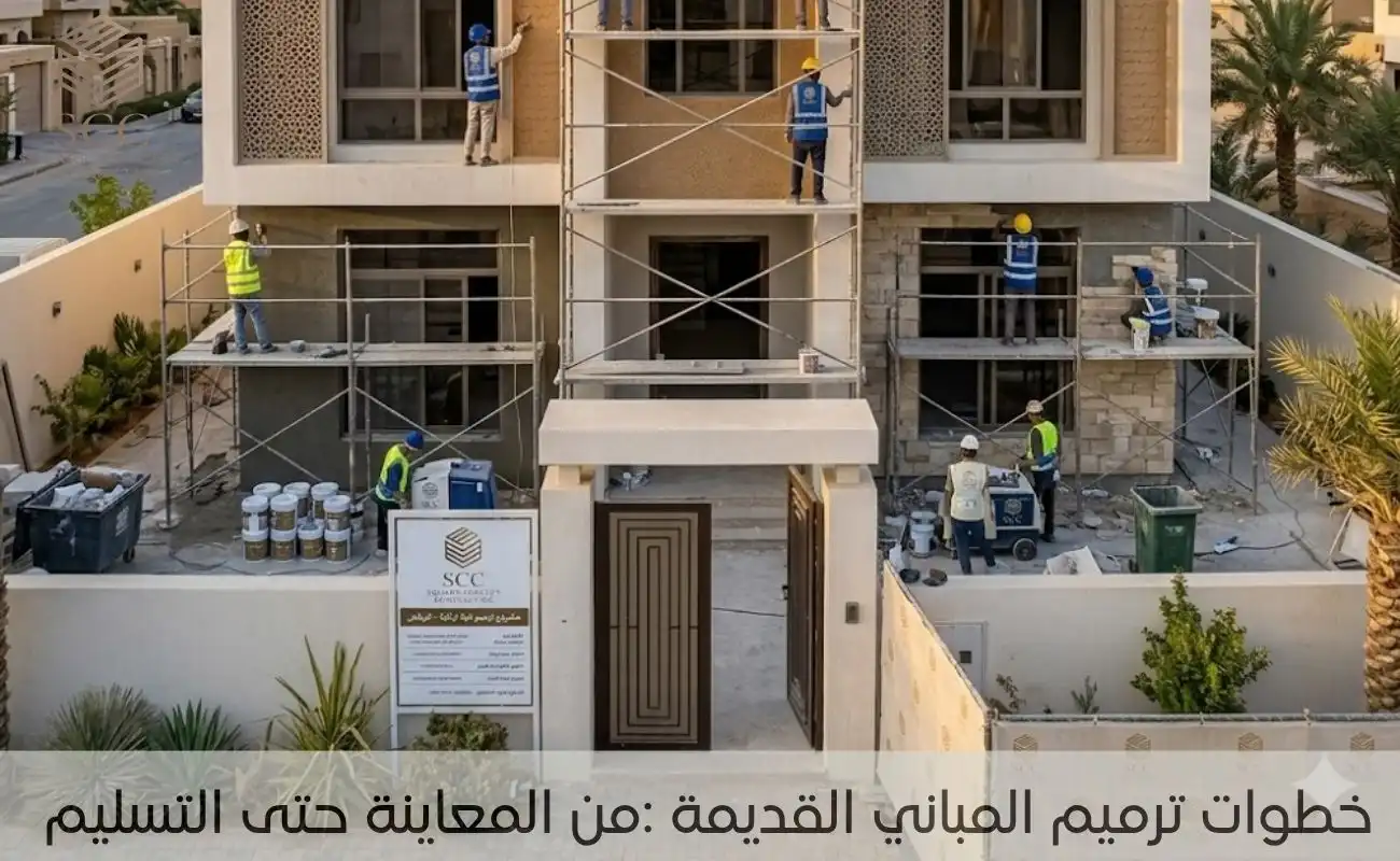 خطوات ترميم المباني القديمة