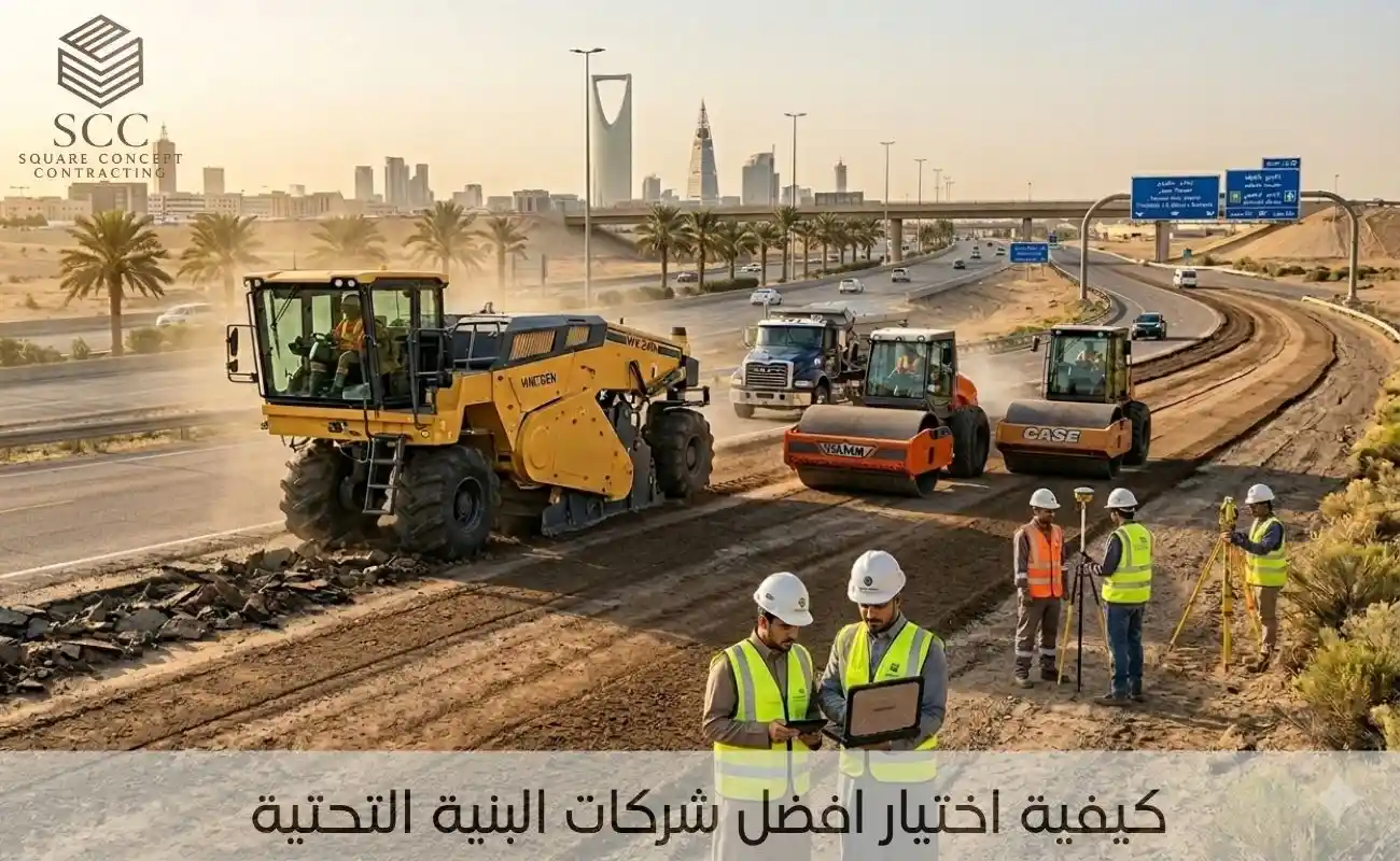 كيفية اختيار افضل شركات البنية التحتية