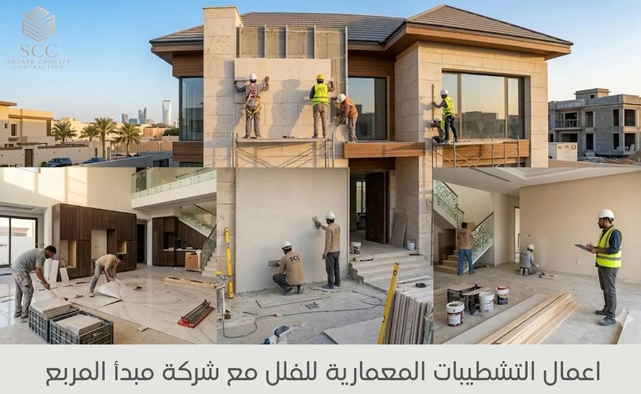 اعمال التشطيبات المعمارية