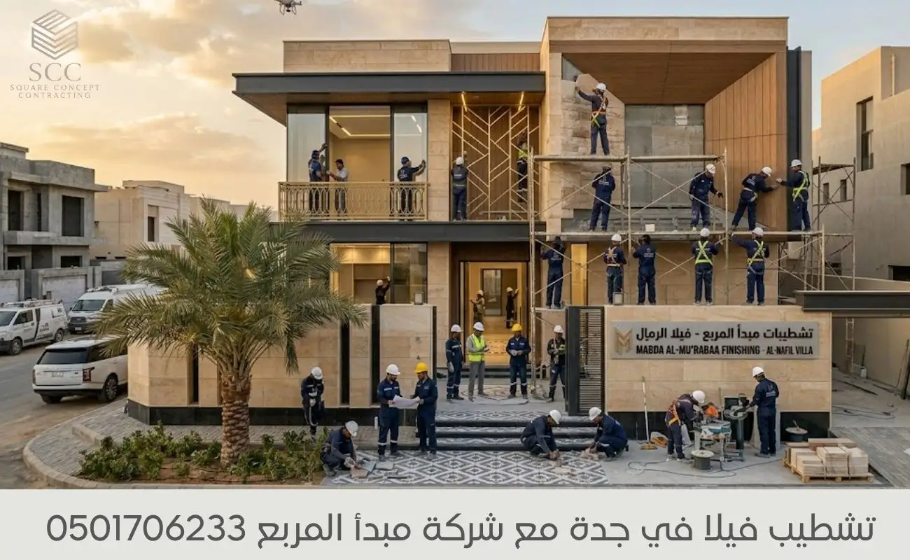 بنود تشطيب فيلا