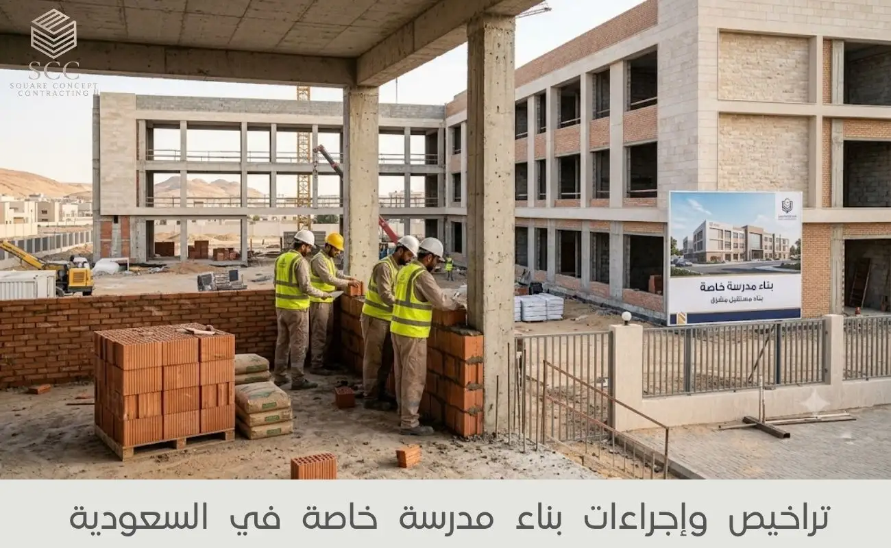 تراخيص وإجراءات بناء مدرسة خاصة في السعودية
