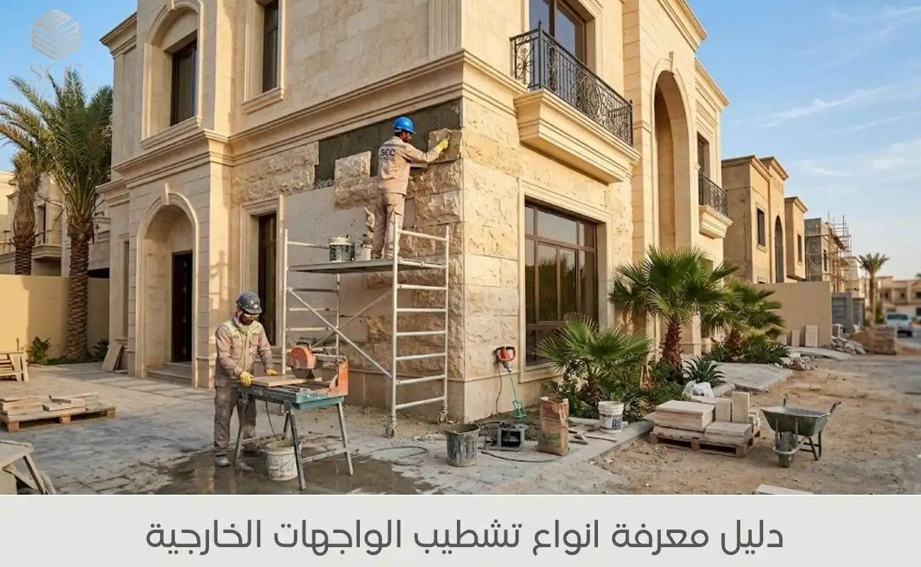 تشطيب الواجهات الخارجية