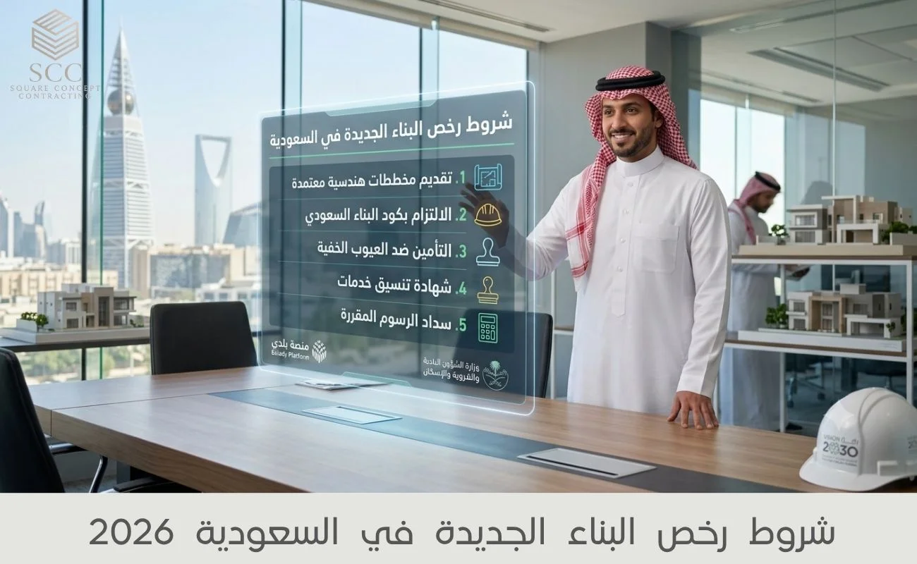 شروط رخص البناء الجديدة في السعودية