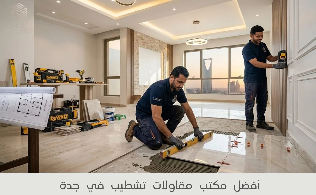 أفضل مكتب مقاولات تشطيب في جدة
