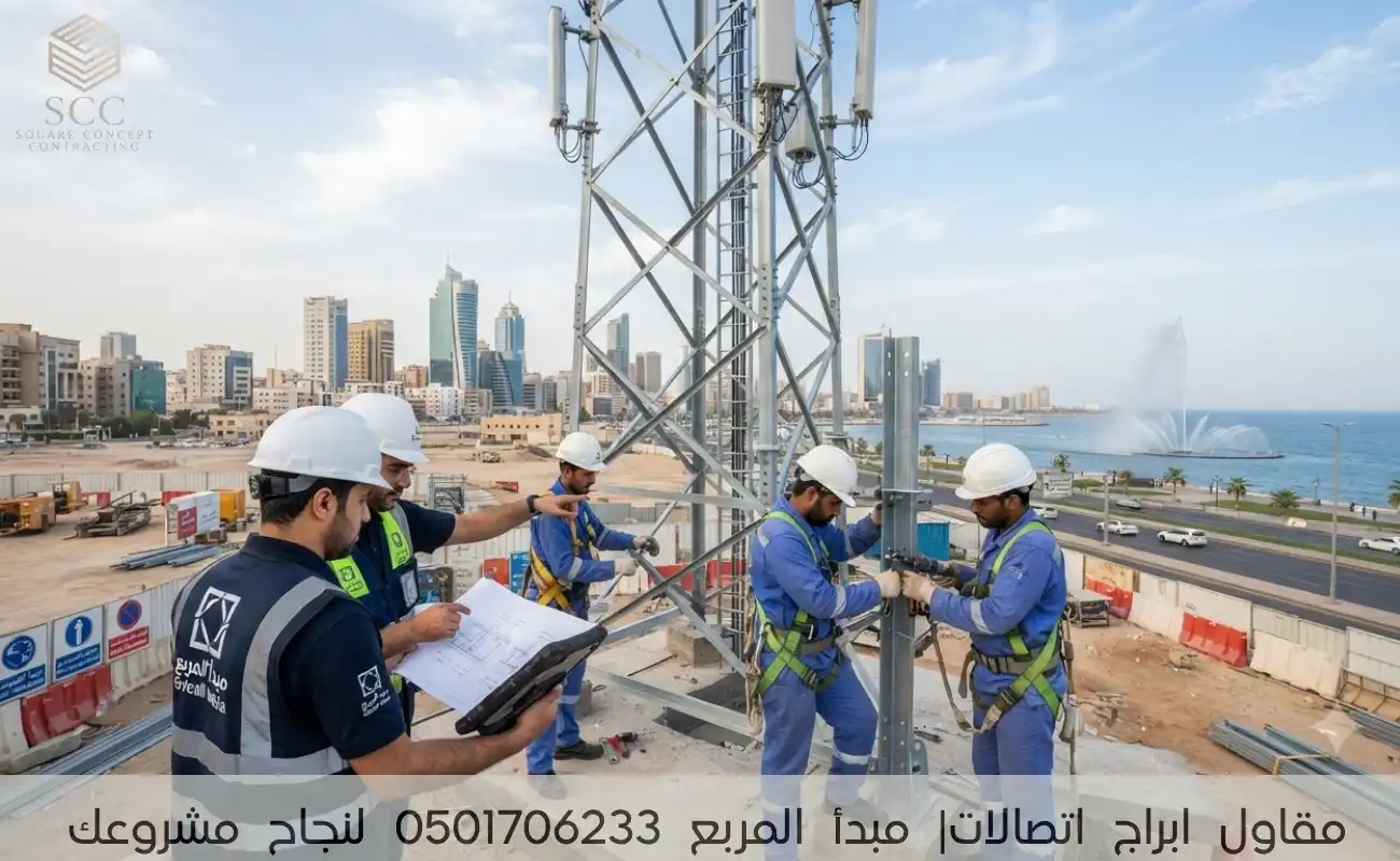 مقاول ابراج اتصالات