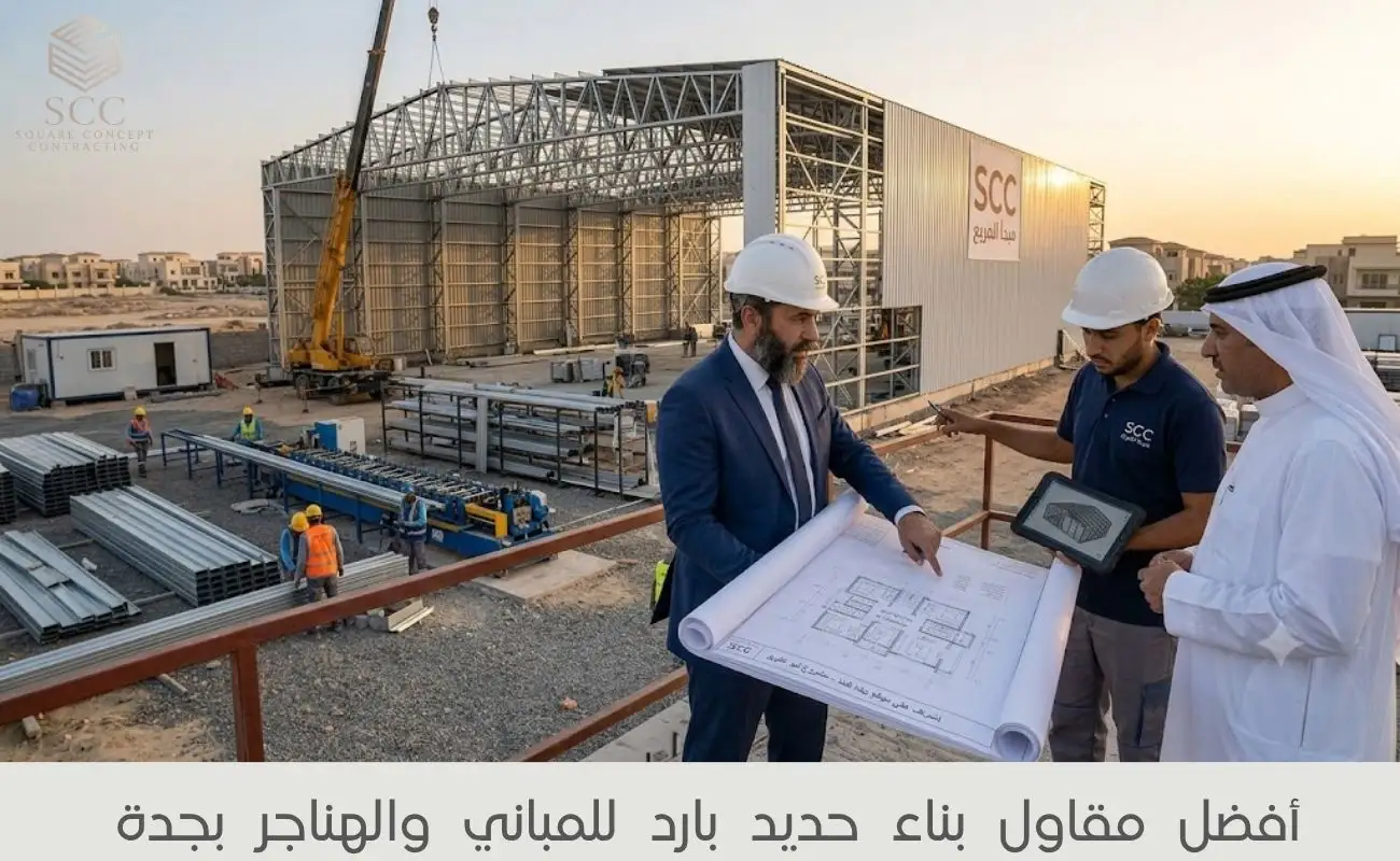 مقاول بناء حديد بارد