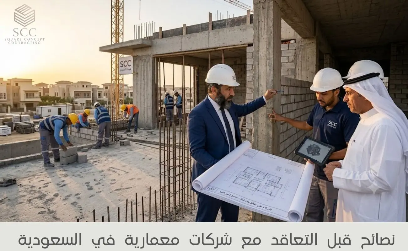 نصائح قبل التعاقد مع شركات معمارية في السعودية