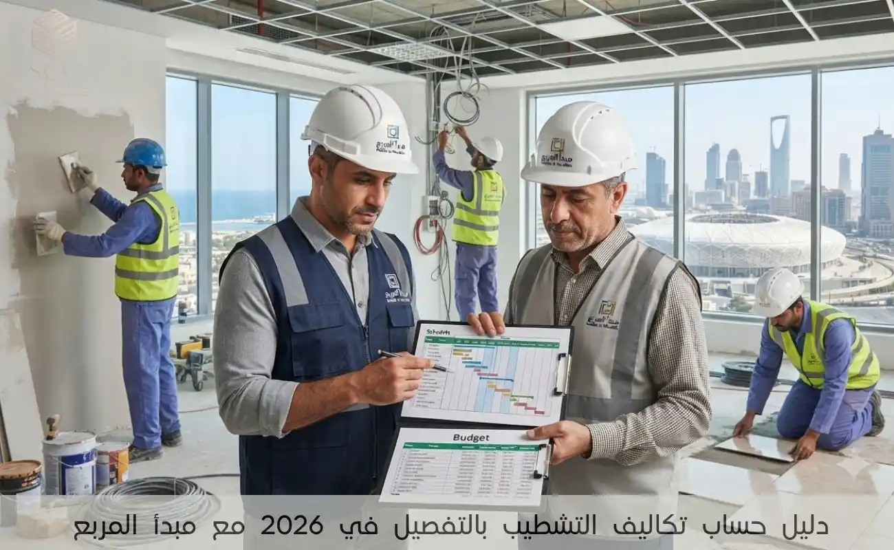 تكاليف التشطيب بالتفصيل