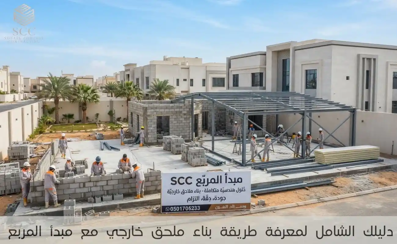 طريقة بناء ملحق خارجي