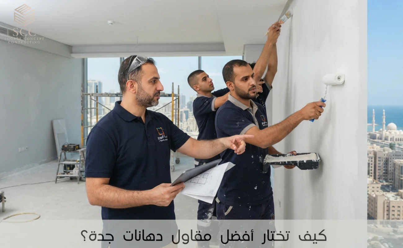 كيف تختار أفضل مقاول دهانات جدة؟