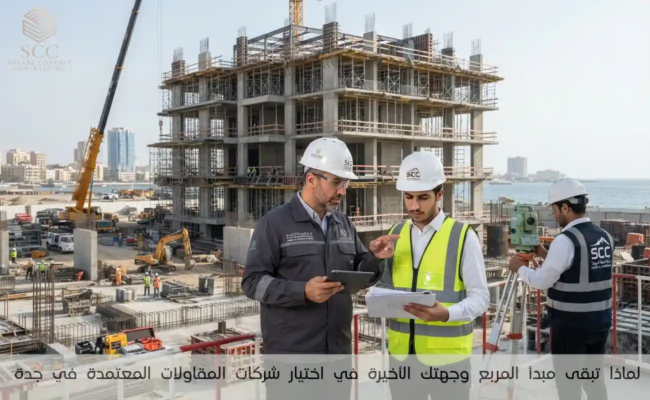 لماذا تبقى مبدأ المربع وجهتك الأخيرة في اختيار شركات المقاولات المعتمدة في جدة