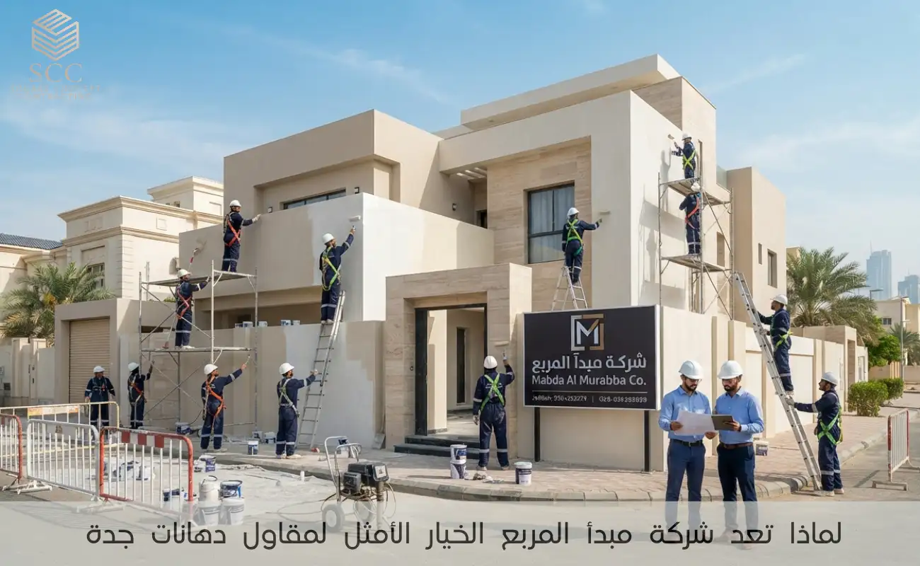 لماذا تعد شركة مبدأ المربع الخيار الأمثل لمقاول دهانات جدة؟